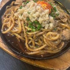 鉄板背脂焼きそば