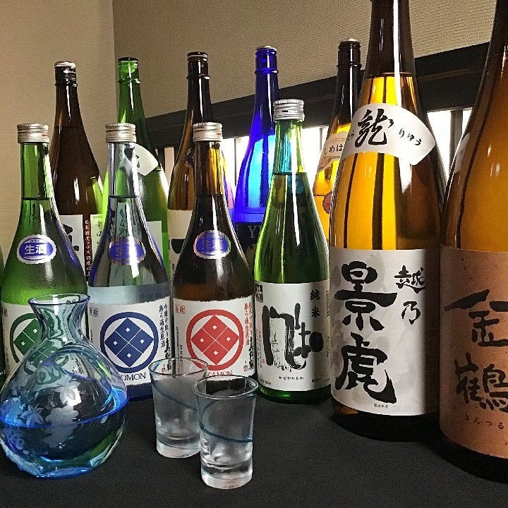 ◆日本酒をはじめ各種ドリンクも