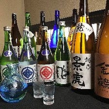 ◆日本酒をはじめ各種ドリンクも