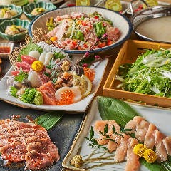 隠れ家個室居酒屋 季の庭－TOKINONIWA－新潟駅前店_飲み放題付コース3,500円～ご用意◎