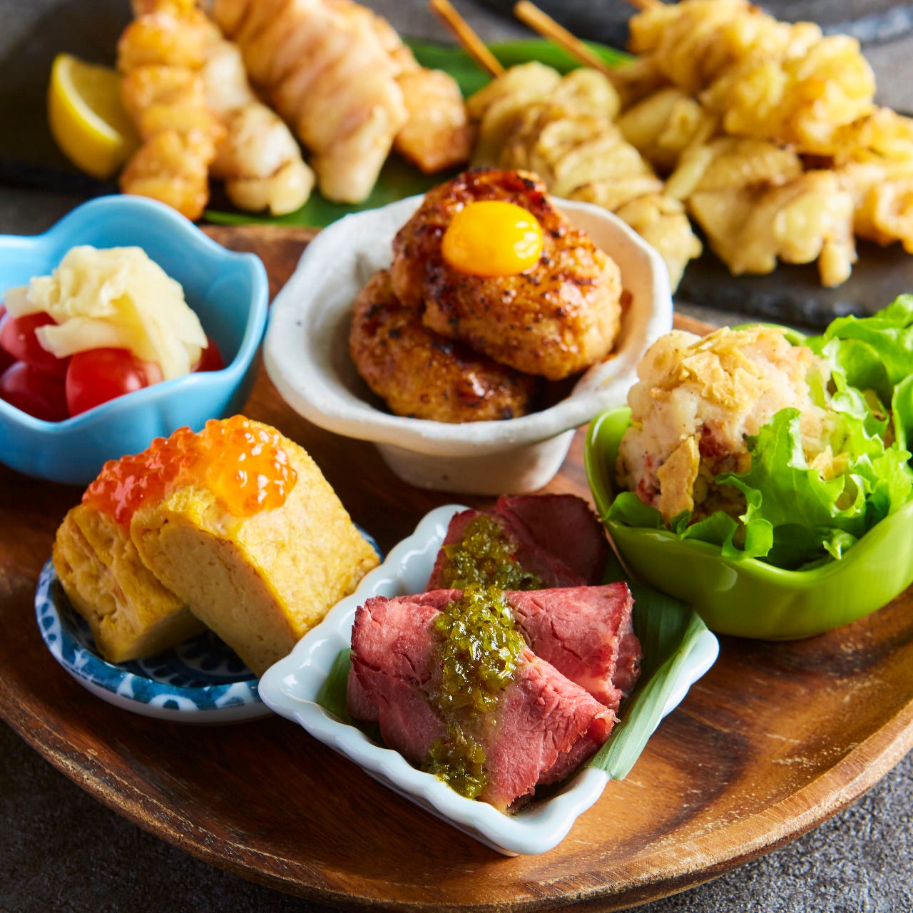 創作串と肉炙り寿司 KUSHIEMON-串笑門-静岡本店