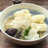 揚げ餅おろし蕎麦