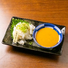 (刺)白センマイ刺 ホルモンの旨い店 焼肉十兵衛_(刺)白センマイ刺