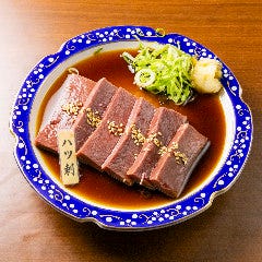 (刺)ハツ刺 ホルモンの旨い店 焼肉十兵衛_(刺)ハツ刺