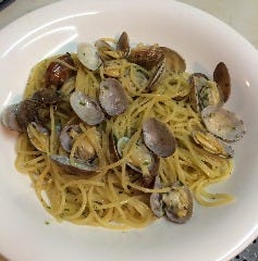 南欧料理のお店タパス_浅利と有機小葱のスパゲティ