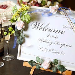 南欧料理のお店タパス_結婚式2次会、ウエディングパーティにオススメのウエルカムボード作成やキャンドルサービスなど様々なサービスご用意しております。大切な1日を一生忘れられない素敵な1日にする為に心を込めてお手伝いさせていただきます。