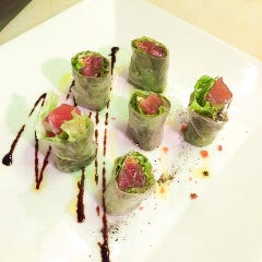 南欧料理のお店タパス_新鮮！旬魚の生春巻