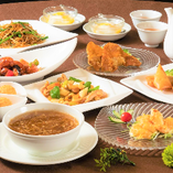 団体旅行に最適なランチコース