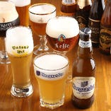 月替わりボトルビールと売り切れ御免の樽生ベルギービールが人気