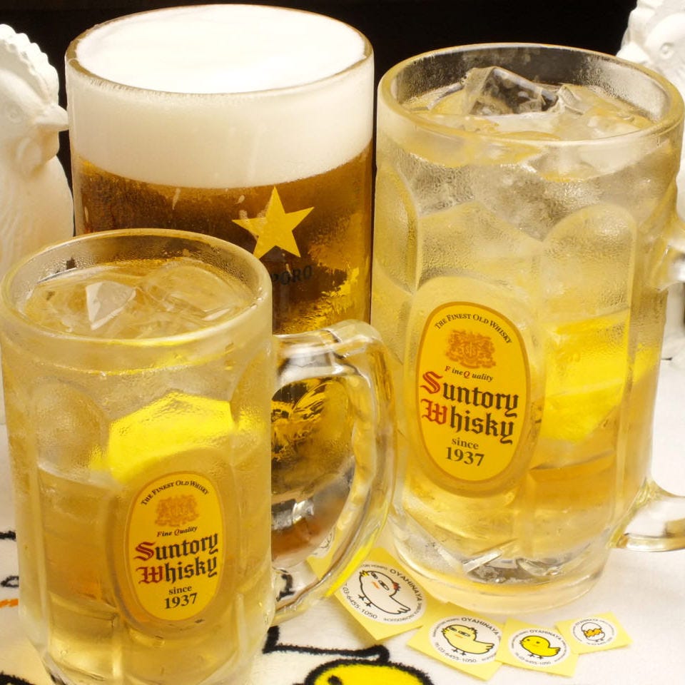 ドリンクメニューも豊富！2.5時間たっぷり飲み放題のコースも♪