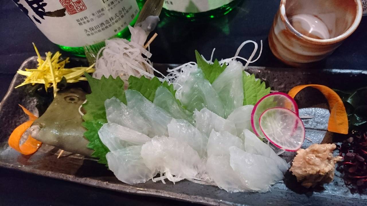 旬の肴と旨い酒 運勘根 自慢の食材 肝パンのカワハギ ぐるなび 旬の肴と旨い酒 運勘根 自慢の食材 肝パンのカワハギ ぐるなび