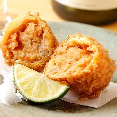 車海老とズワイガニのコロッケ