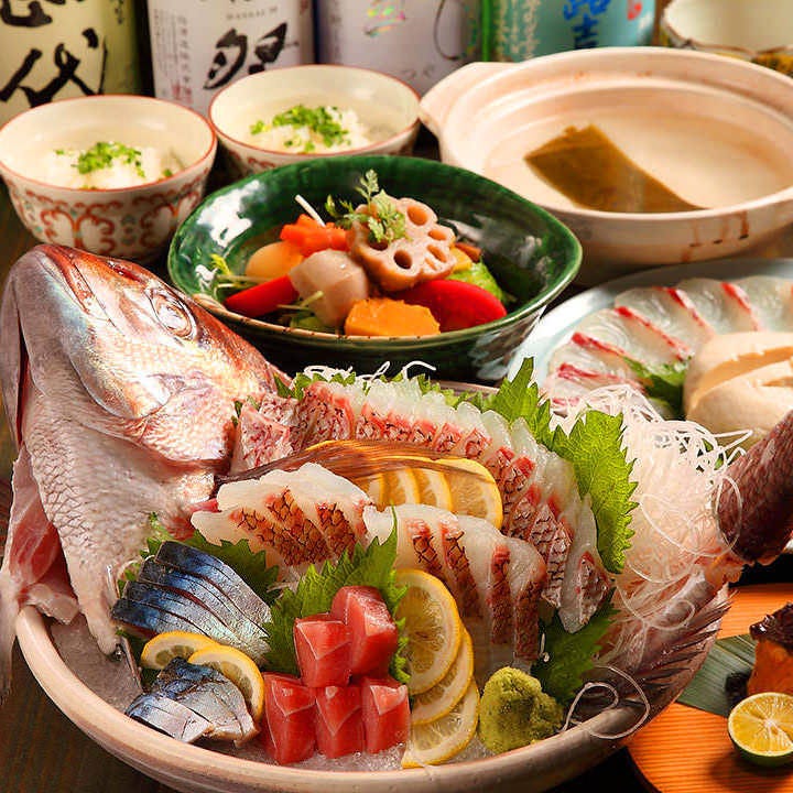 金目鯛専門居酒屋 鯛しゃぶ ぞんぶん 新宿 金目鯛 日本酒