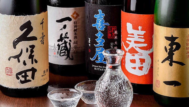絶品料理に合う全国の日本酒をご用意