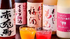 女性のお客様に大人気！多彩な梅酒や和リキュールをラインナップ