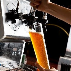 15種類のドラフトビールを常時ご用意しております!