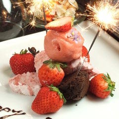 Ricetta Miyagawa Ristrante（リチェッタミヤガワリストランテ）_メッセージプレートご準備いたします。