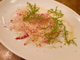 三浦産鮮魚のカルパッチョ
