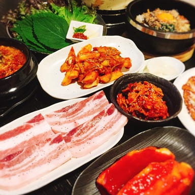 韓国料理 炭火焼肉 龍ちゃん  コースの画像