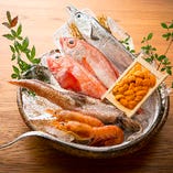 朝どれ鮮魚は和歌山産。美味しいものをお客様にお届けしたいという気持ちが込められています