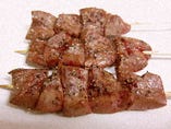 ミシュランガイドの万田酵素豚、豚マメ串焼き