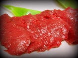 秋田産　新鮮馬刺のヒレ肉