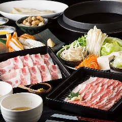 鹿児島黒豚しゃぶしゃぶ あじと 福岡中洲店 