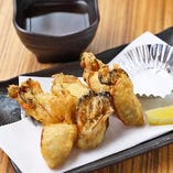 牡蠣の天ぷら