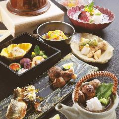旬な食材を使ったこだわりのお料理