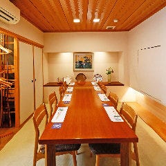 全席個室でご用意します