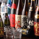 日本酒や焼酎も取り揃えております。