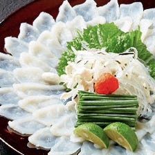 一年を通して食べられる『ふく料理』