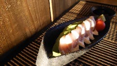 鶏とアボガドのわさび醤油