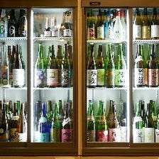 ★日本酒、焼酎常時50種類以上完備★