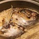 人気の土鍋ご飯
画像は「真鯛のカブト」です