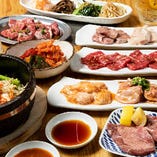 【2時間飲み放題付コース】肉盛りコースは(全8品)4000円から