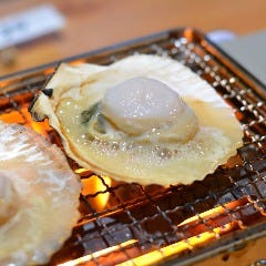 活きホタテバター焼き