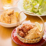 欲張り！「しょうゆザンギ」と「塩ザンギ」の合盛り