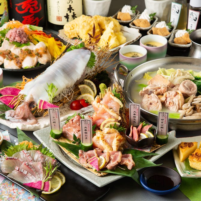 個室地鶏居酒屋 鶏っく 博多筑紫口店 博多 居酒屋 ぐるなび