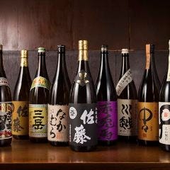 人気の川越や三岳、中々も 一升瓶でボトルキープ出来ますっ！