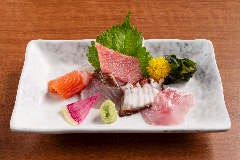 岩手県大船渡直送やその日入荷の鮮魚で盛合せ！