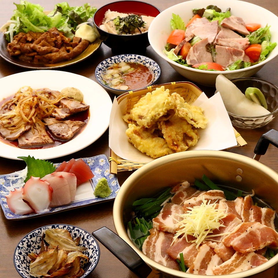 宴会 おすすめコース 料理8品 2h飲み放題付き の詳細 水戸居酒屋 豚らんど 水戸 居酒屋 ぐるなび