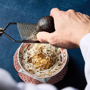 別天地 銀座_篠島しらすおろし