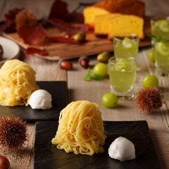 【ランチ/平日限定】秋のスイーツ狩りブッフェと3種の出来立てパスタ食べ放題ランチ(9/2〜10/31)