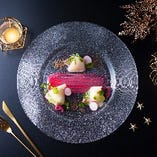 【ディナー】ライトアップ煌めくひかりの森” フレンチディナー CHEF’ PREMIUM COURSE（11/4～12/19）