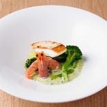 【ランチ/平日】GARDEN LUNCH COURSE　～日高見牛など選べるメインディッシュ＋前菜＋スープ＋デザート付～