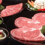 【焼肉フェア5/10～】 ロース肉・ヘレ肉・バラ肉の盛り合わせ