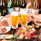 【宴会コース】
宴のはじまりはキリッと冷えたビールで乾杯☆