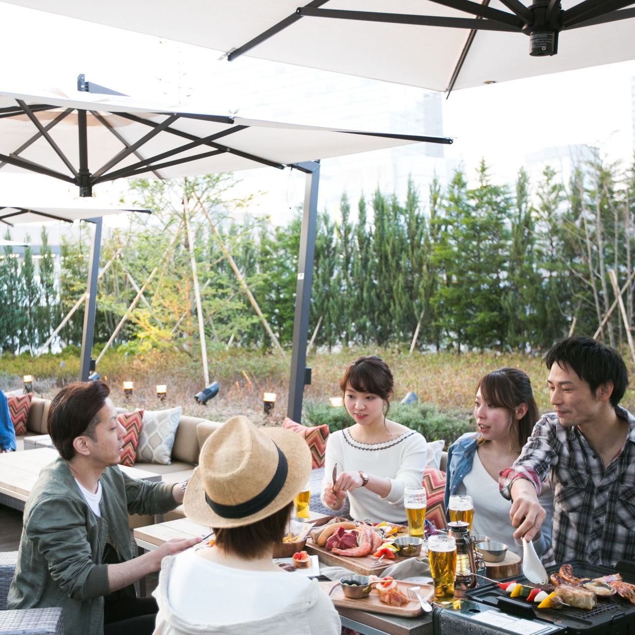 ランチビアテラス ホテルテラスで過ごす フリードリンク付き贅沢bbqプラン4 980円の詳細 Forest Kitchen With Outdoor Living 仙台 イタリアン イタリア料理 ぐるなび