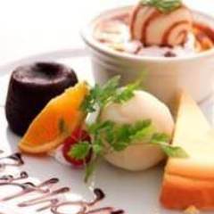 【誕生日】【記念日】に是非 デザート盛合せ！